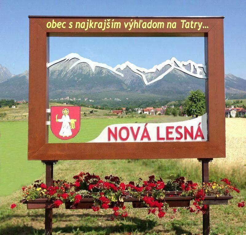 Penzion Belvia Nová Lesná Exterior foto